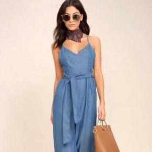 Lulu’s Chambray Jumpsuit